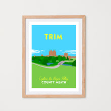 Load image into Gallery viewer, Trim | Vintage Style Travel Print