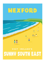 Load image into Gallery viewer, Visit Ireland's Sunny South East | Vintage Style Travel Print