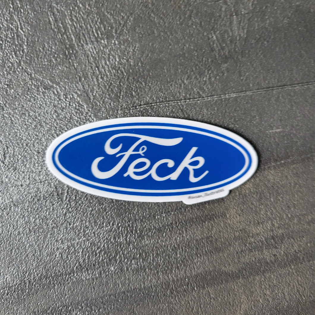 Feck | Vinyl Sticker