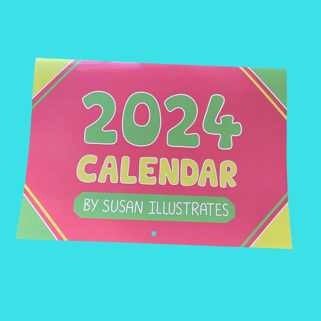 2024 Susan Illustrates Calendar