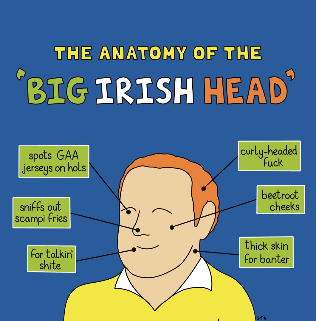 Big Irish Head | Print