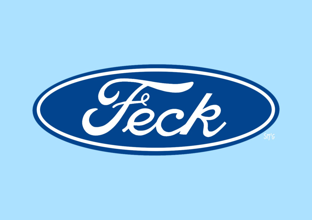 Feck | A5 Print