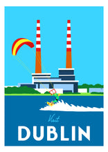 Load image into Gallery viewer, Visit Dublin | Vintage Style Travel Print
