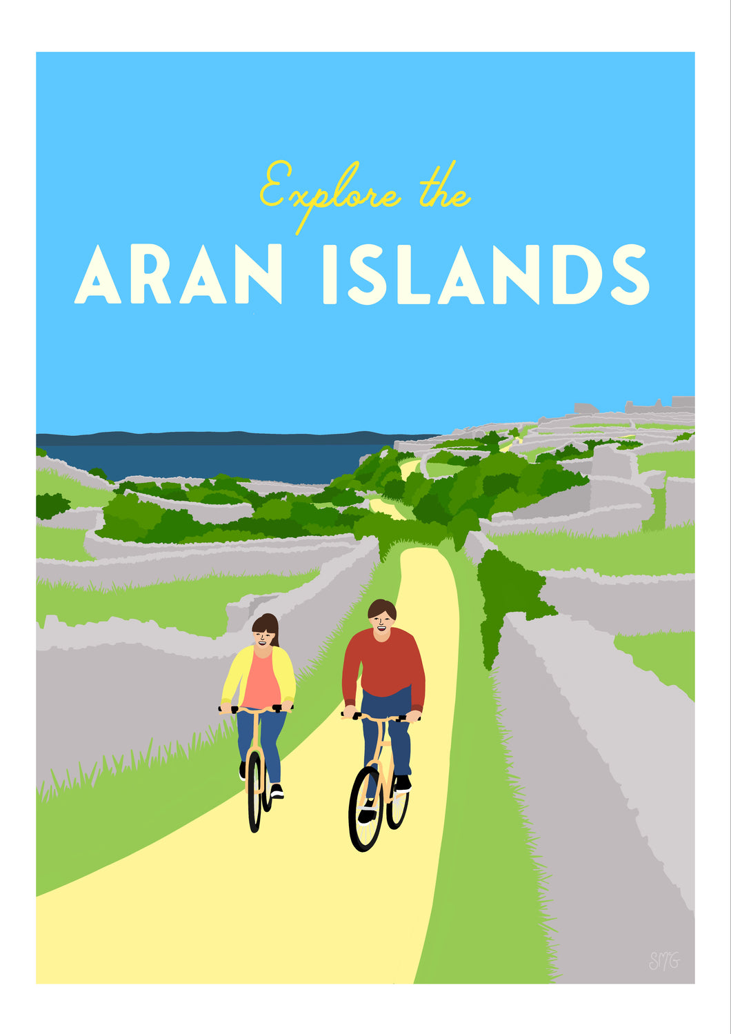 Aran Islands | Vintage Style Travel Print